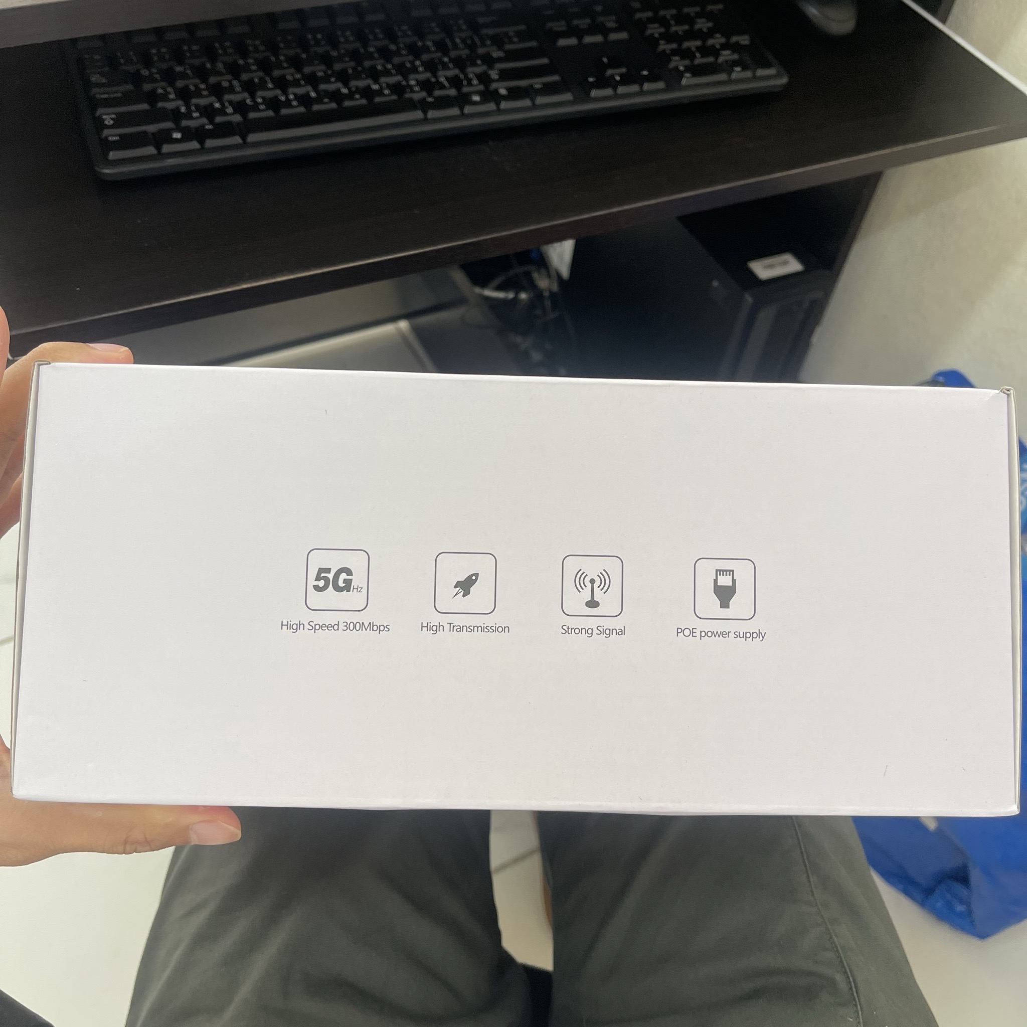 #เลิกผลิตแล้ว#18537 COMFAST 317A wifi point to point ไกลถึง 11km. เชื่อมต่อไร้สายกลางแจ้ง 5.8g ระยะไกล