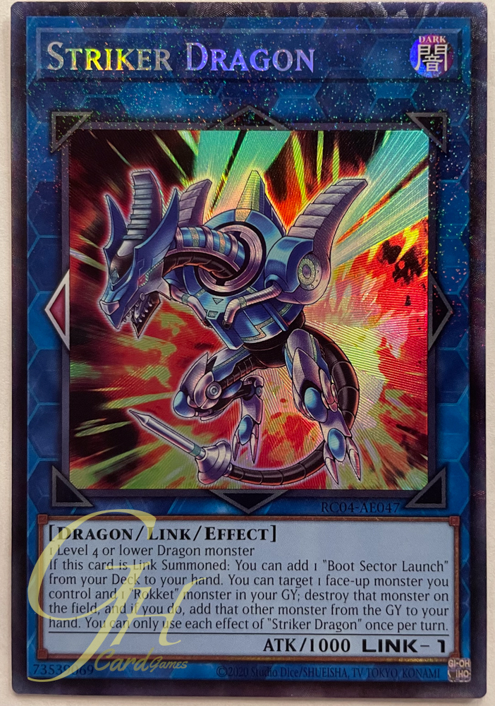 Yugioh [RC04-AE047] Striker Dragon (Collector's Rare)