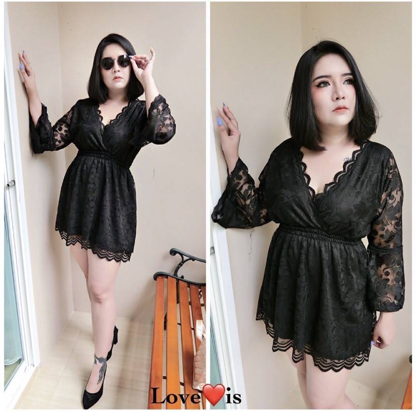 มินิเดรสลูกไม้