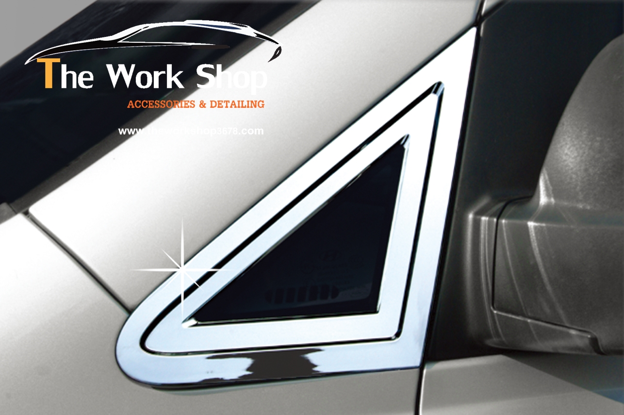 A Pillar Molding for H-1 ( โครเมี่ยมแต่งฐานกระจก )