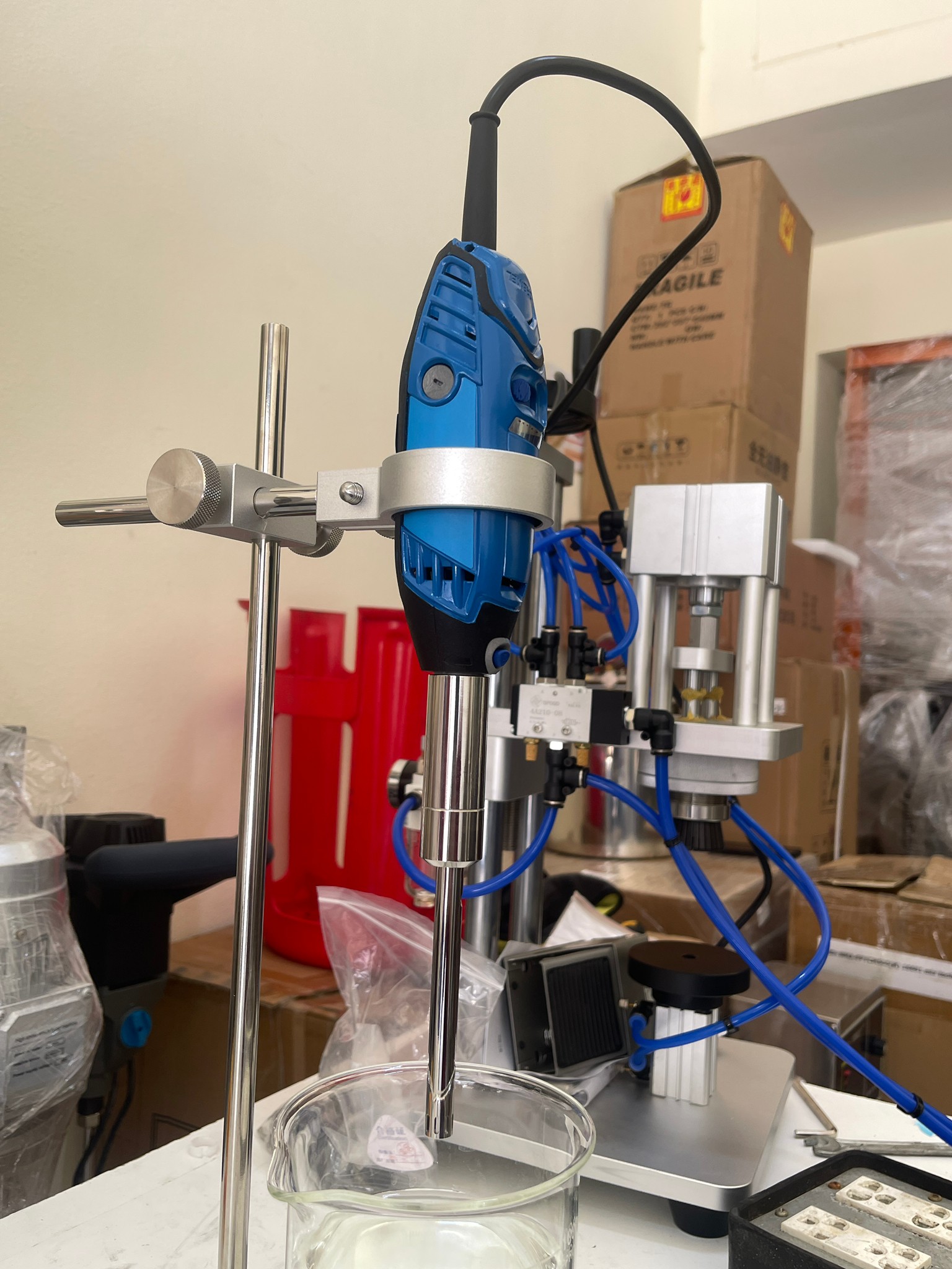 เครื่องปั่นโฮโมจีไนเซอร์ รุ่น HR-6B/10B