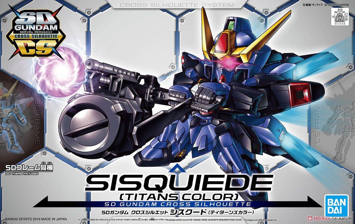 SD Gundam Cross Silhouette Sisquied [Titans Colors]