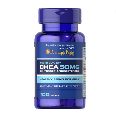 Puritan's Pride DHEA 50 mg 100 Tablets