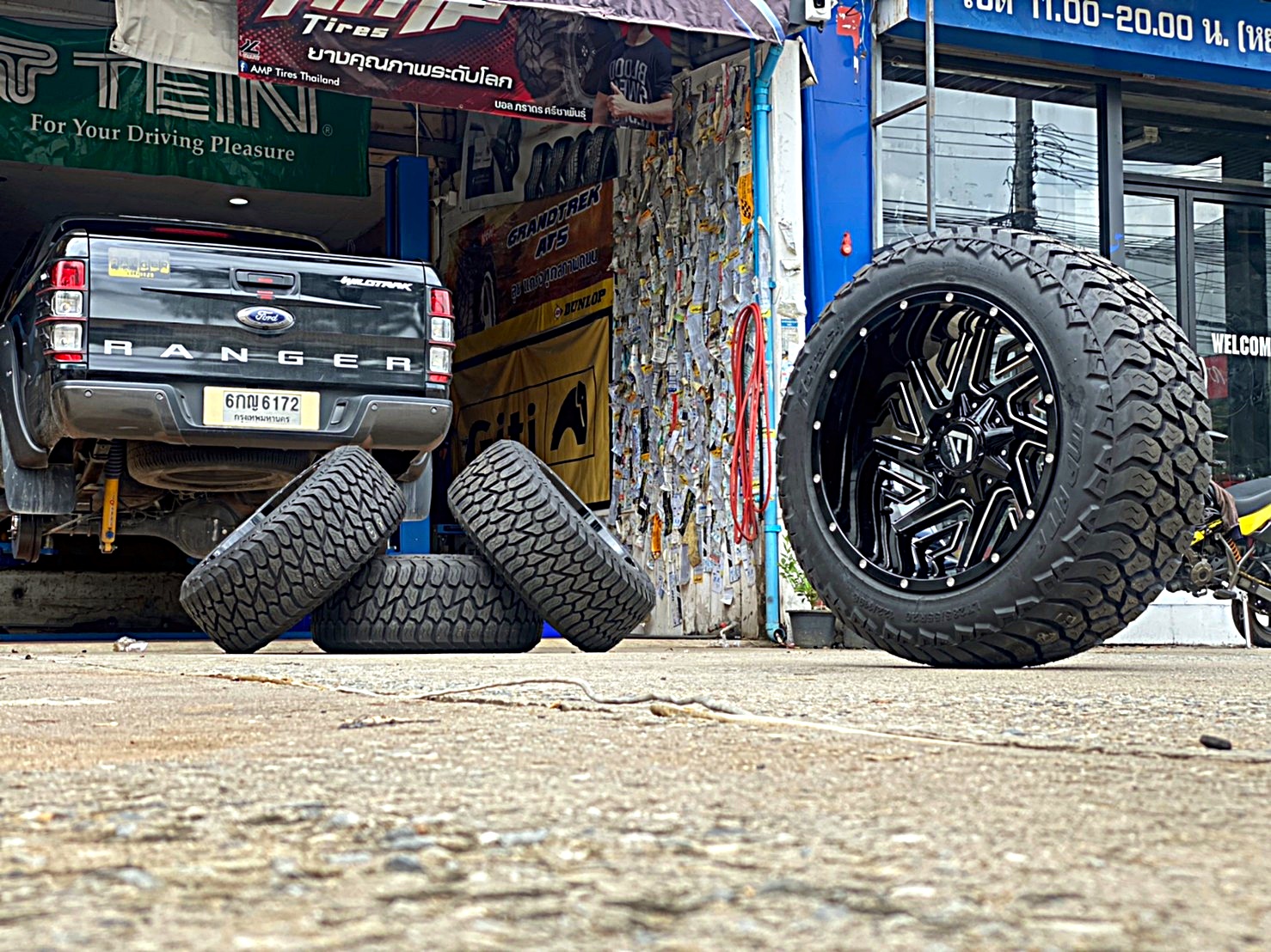 FORD WILDTRAK จัดทรงเมกาที่ STEP9