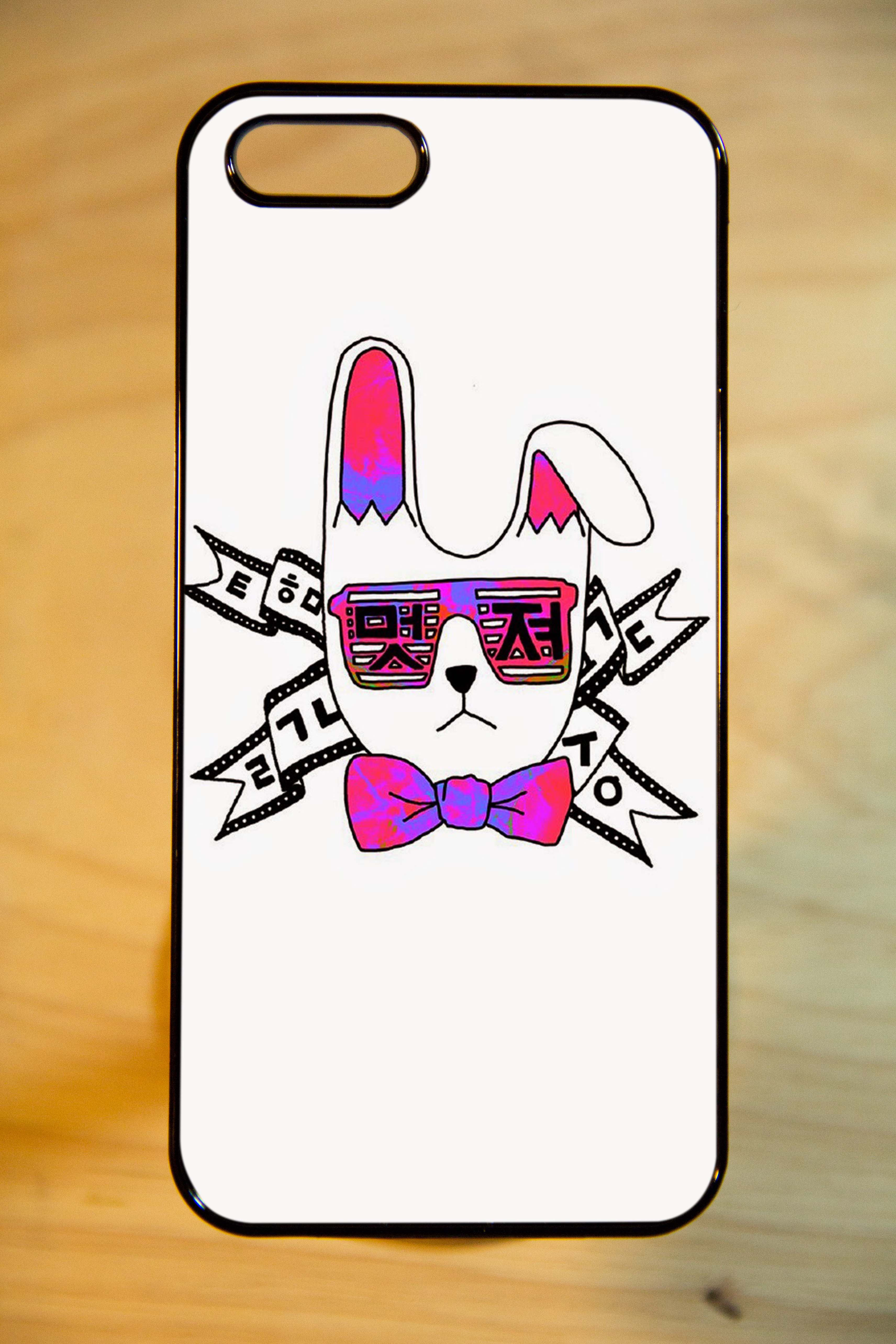 เคสสั่งทำ - ลายกระต่าย เท่ห์ๆ