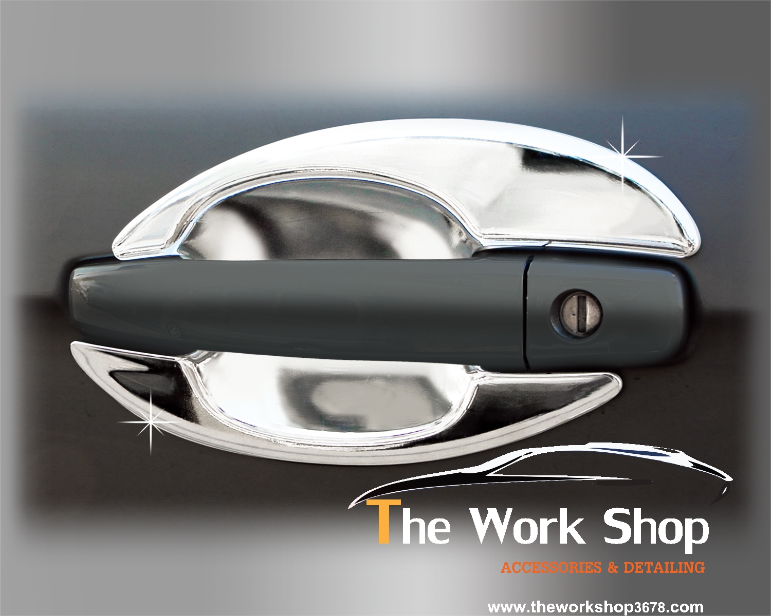 Door Bowl Molding for Captiva ( โครเมี่ยมแต่งเบ้าประตู )