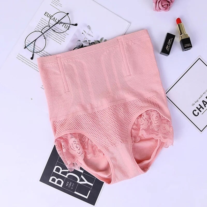 กางเกงในเก็บพุง ระบายลูกไม้