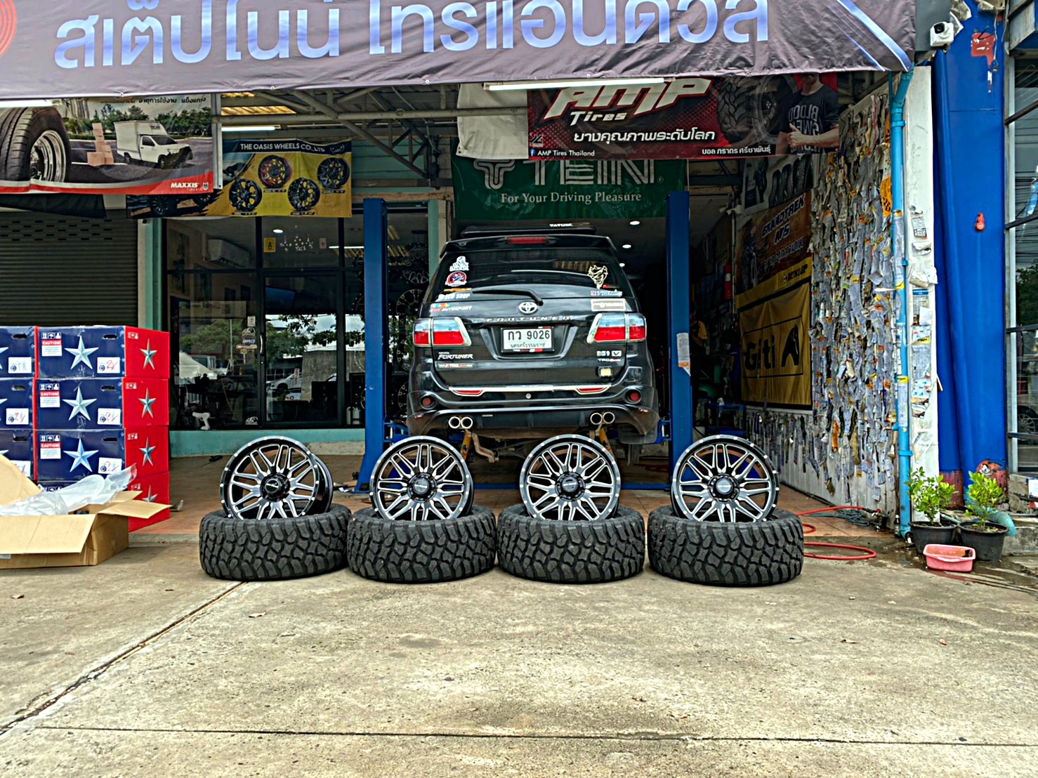 FORTUNER จัดทรงเมกาที่ STEP9