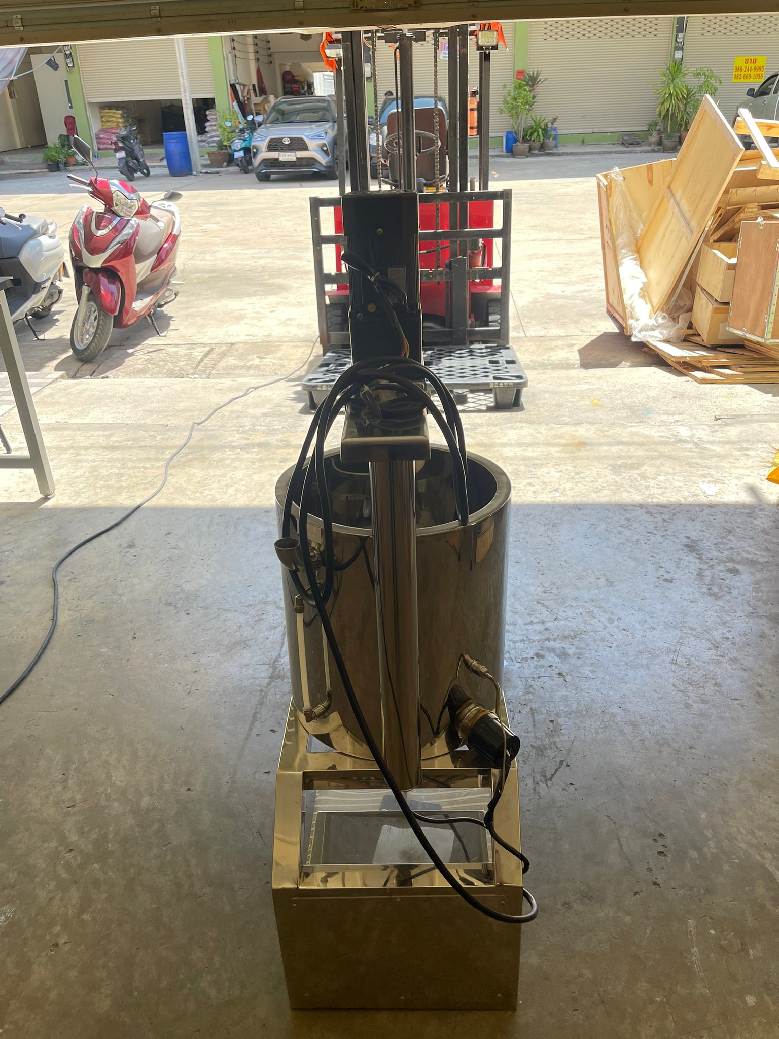 🌈13592 SLWT-20L เครื่องบรรจุลงโมลลิปสติก ขนาด 20 L