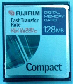 FUJIFILM - Compact Flash 128 MB 20X (ของหมด)
