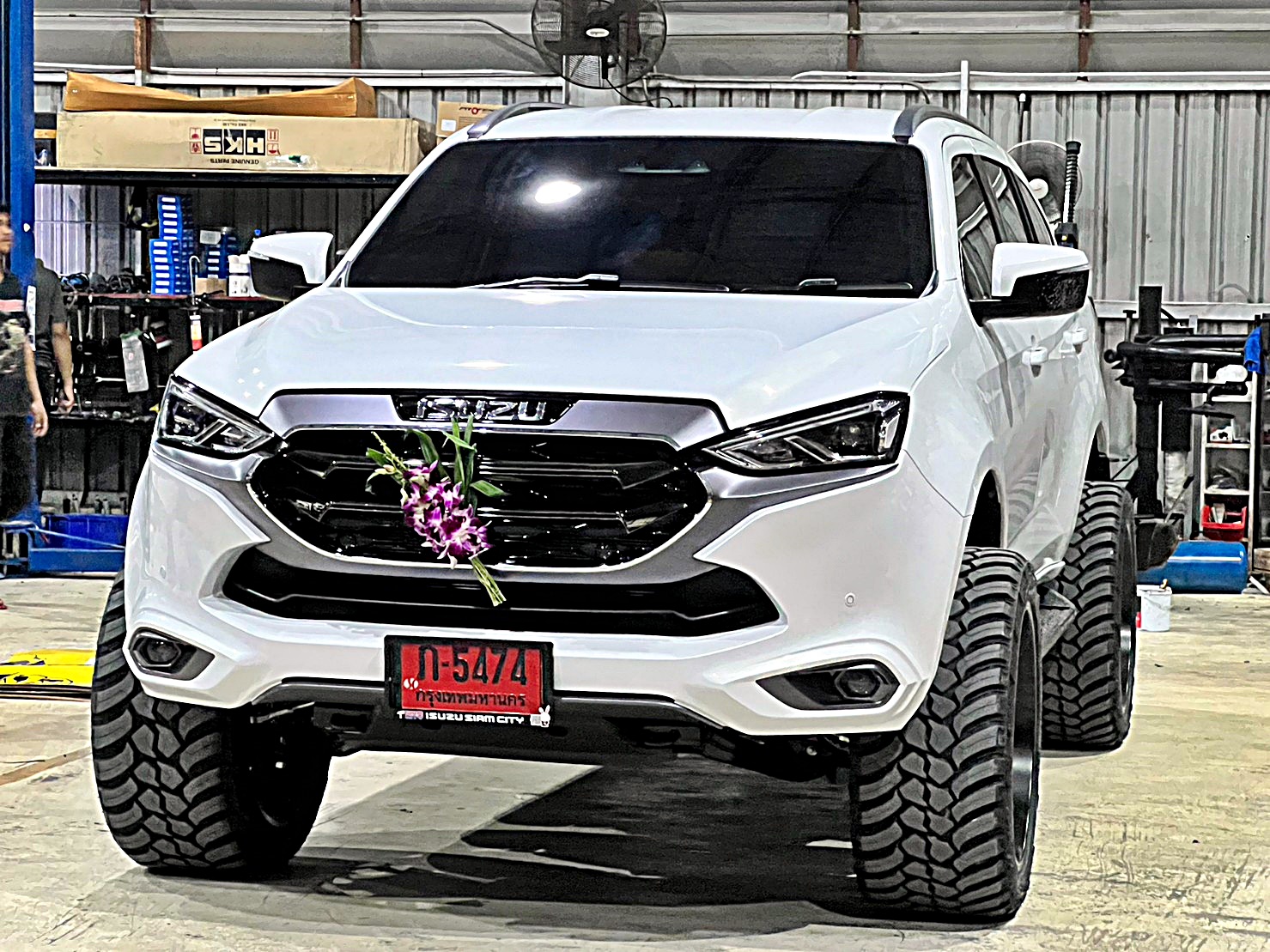 ล้อแท้ HOSTILE H113 ขอบ22 ใส่ MU-X แต่งเมกา