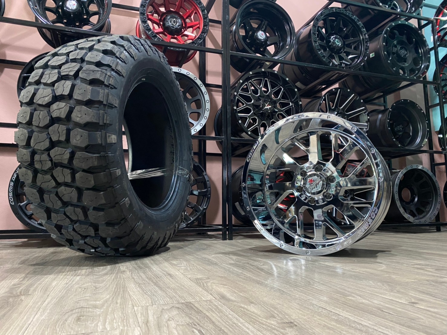 COSMIS OFFROAD ขอบ20 ออฟ-44 ยาง 35x12.5R20