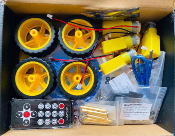 Smart Robot Car ชุดเรียนรู้บอร์ด Arduino UNO R3