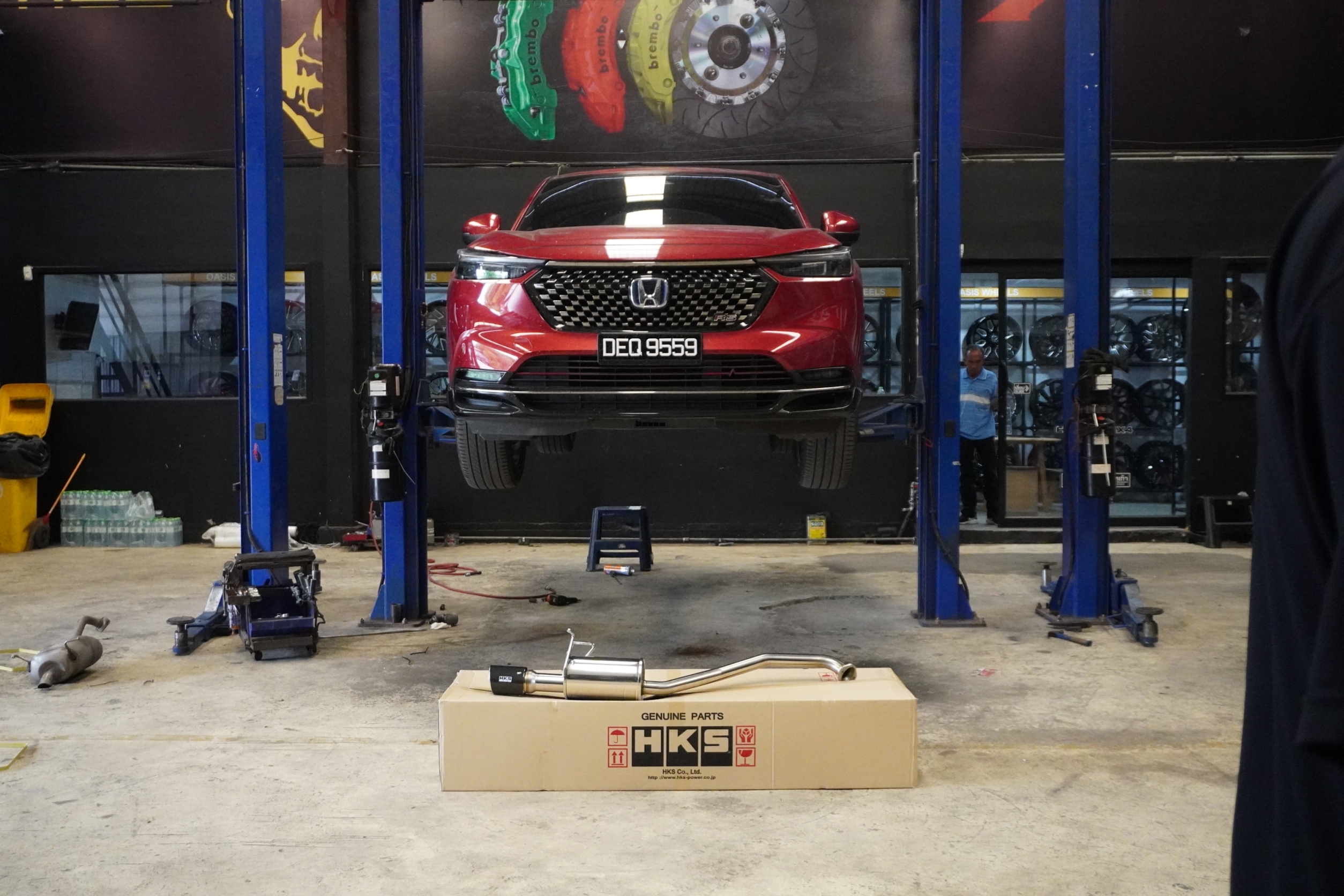 ท่อ HKS ใส่ HRV ของแท้ที่ STEP9