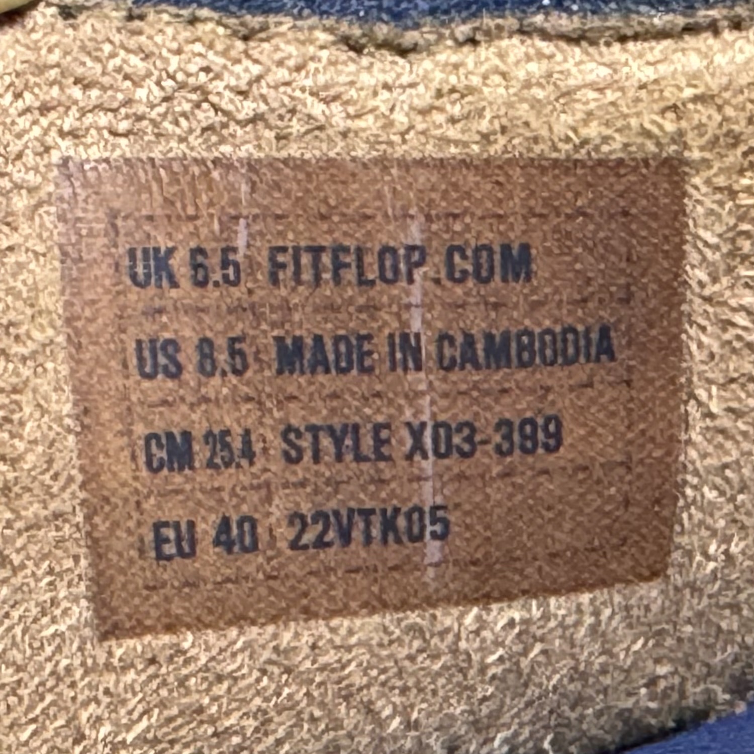 รองเท้า FitFlop Lulu Glitter T-Bar Women Sandals ‘MIDNIGHT’ (W6US)