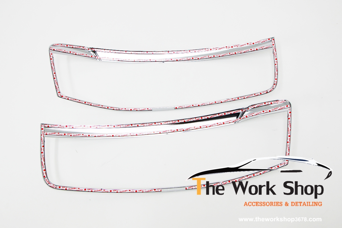 Chrome Head Lamp Cover for Captiva / Head Lamp Garnish ( โครเมี่ยมแต่งไฟคู่หน้า )