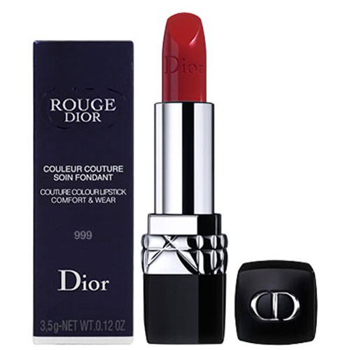 แท้ CHRISTIAN DIOR LIP STICK Rouge Dior Couleur Couture Soin Fondant 3.5g ของใหม่ เหมือนกับห้าง