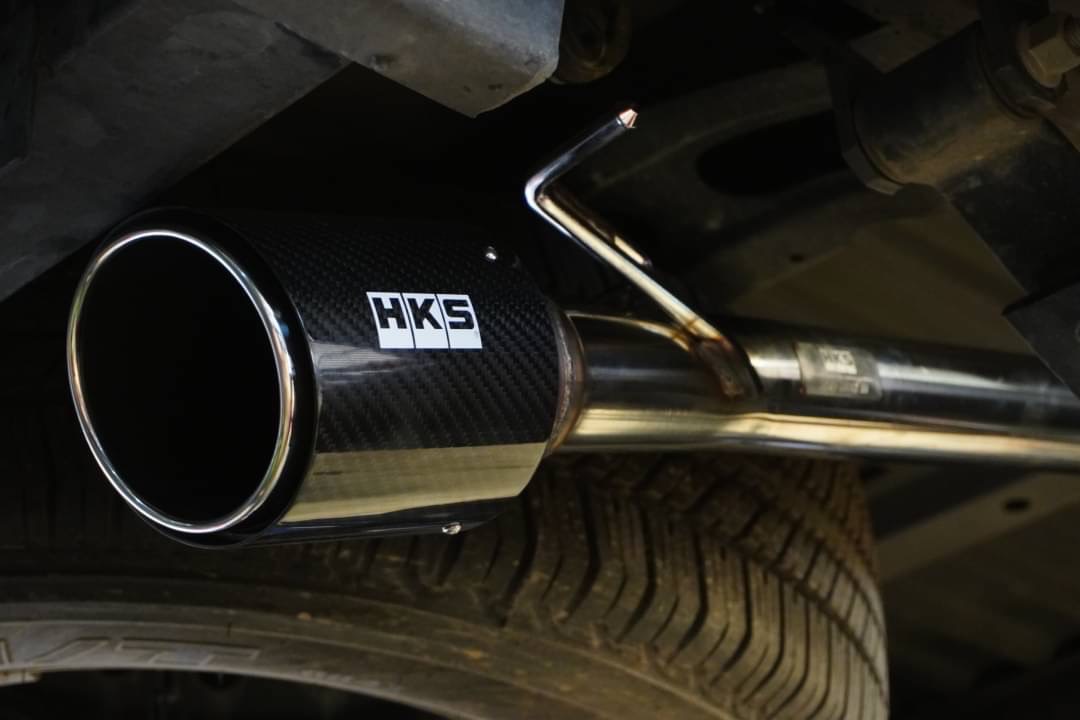 ติดตั้งเรียบร้อย ท่อ HKS จากญี่ปุ่น Carbon TAIL (Single) 𝙃𝙆𝙎 𝙇𝙀𝙂𝘼𝙈𝘼𝙓 𝙁𝙊𝙍𝘿 RANGER