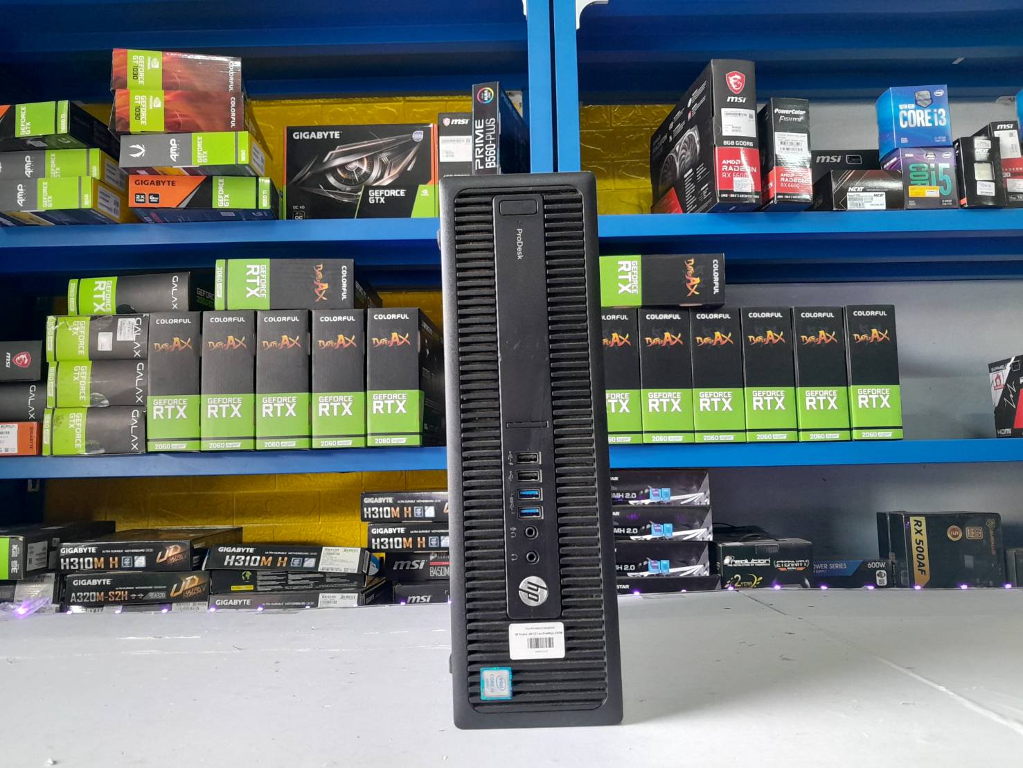 (*มือ 2 สภาพดี) HP I5 GEN6 ครบชุด รวมจอ