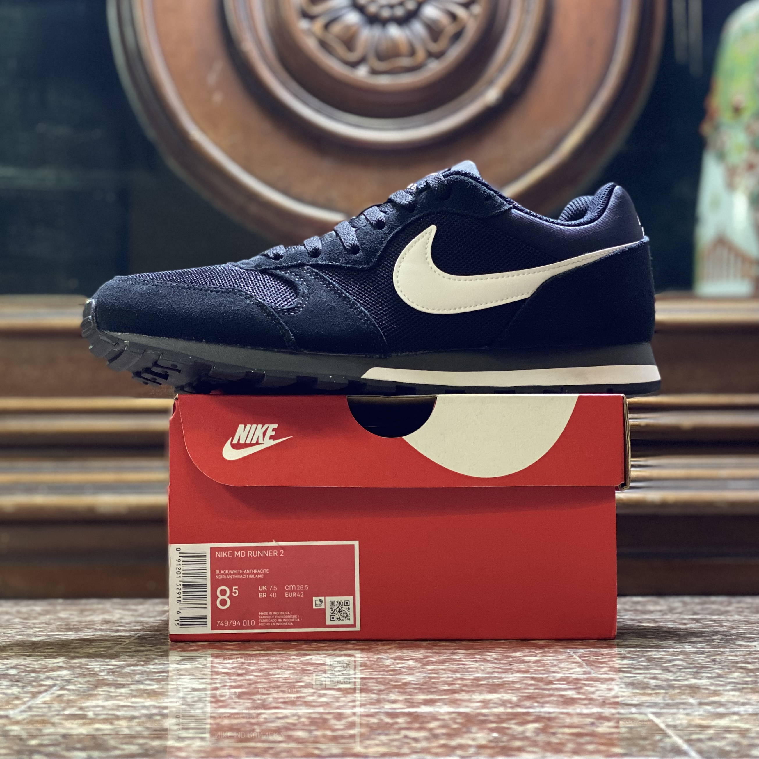 รองเท้า Nike MD Runner 2 ‘BLACK’ (M11US)