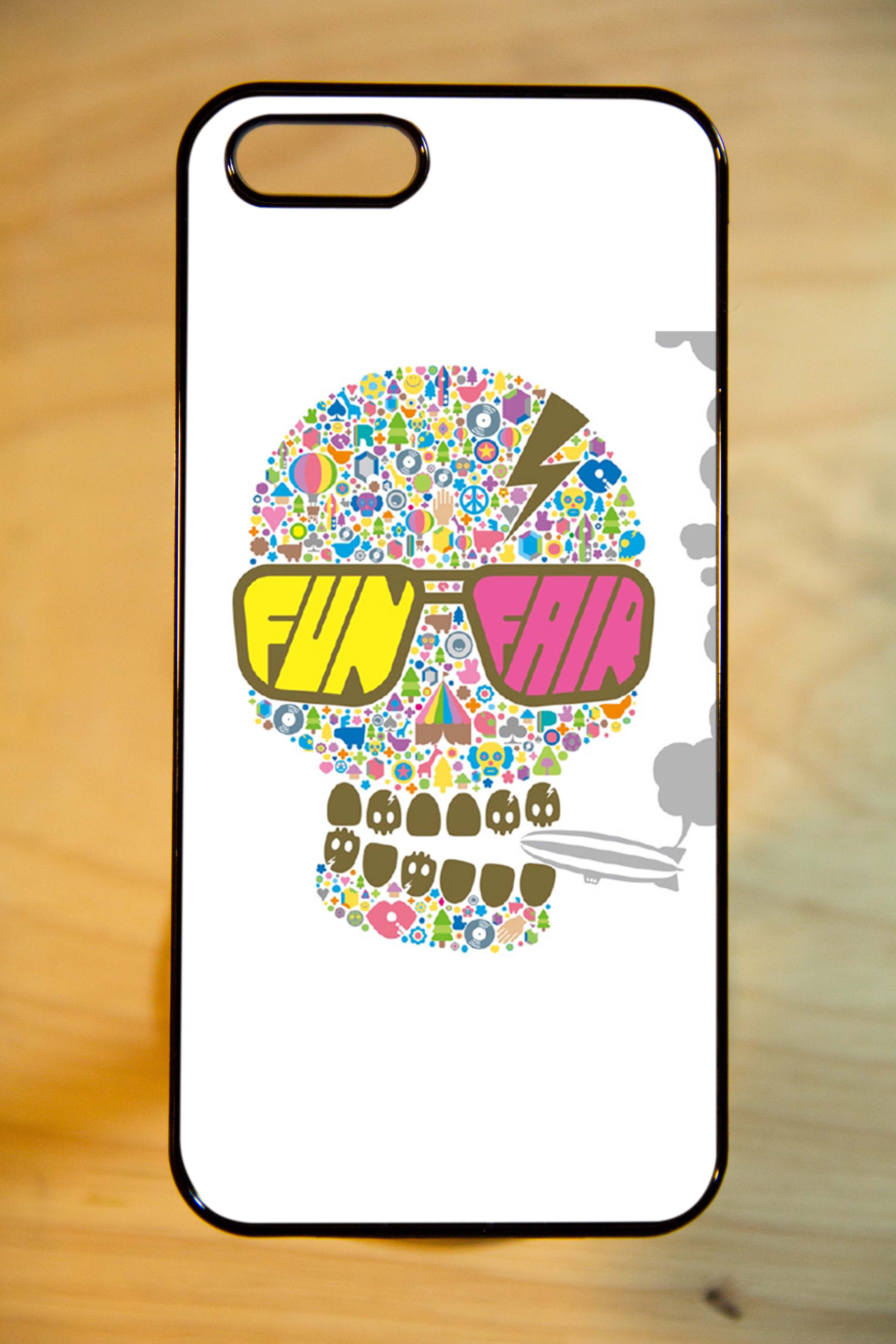 เคสสั่งทำ - ลายหัวกระโหลกอาร์ตๆ