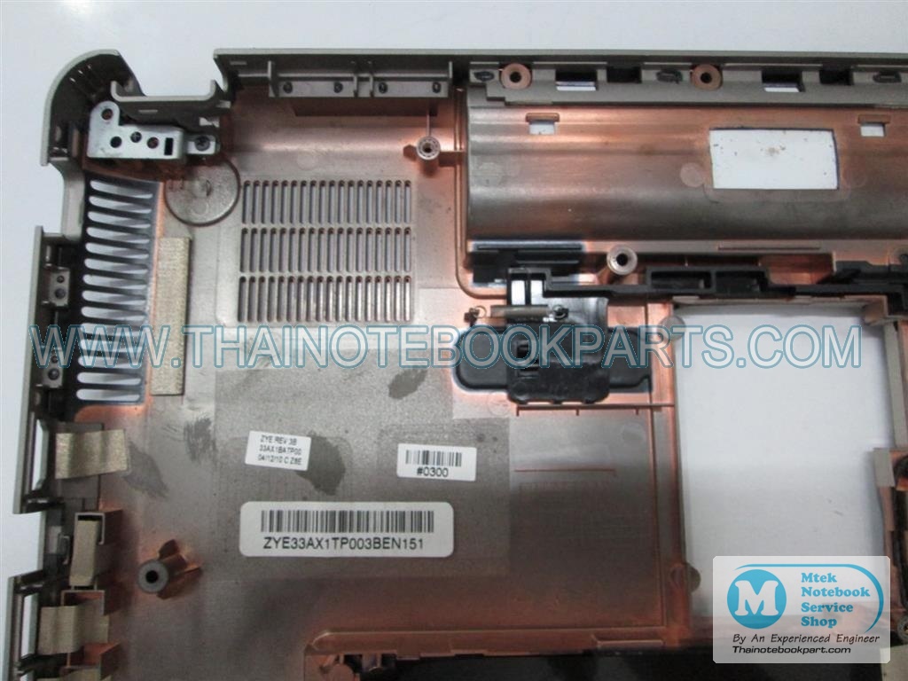MT05175 บอดี้ล่างโน้ตบุ๊ค Compaq Presario CQ42 - 33AX1BATP00 Notebook Mainboard Bottom Casing (มือสอง) 2