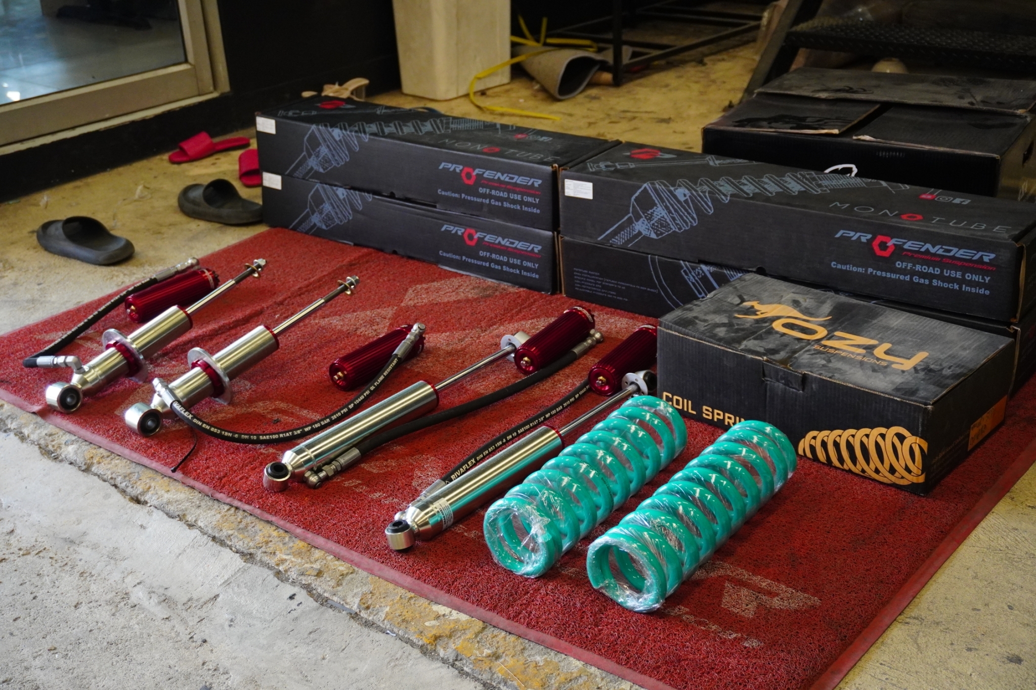 ชุดโหลด PROFENDER เเละ OZY สำหรับ NAVARA NP300 ราคาถูกที่ STEP9