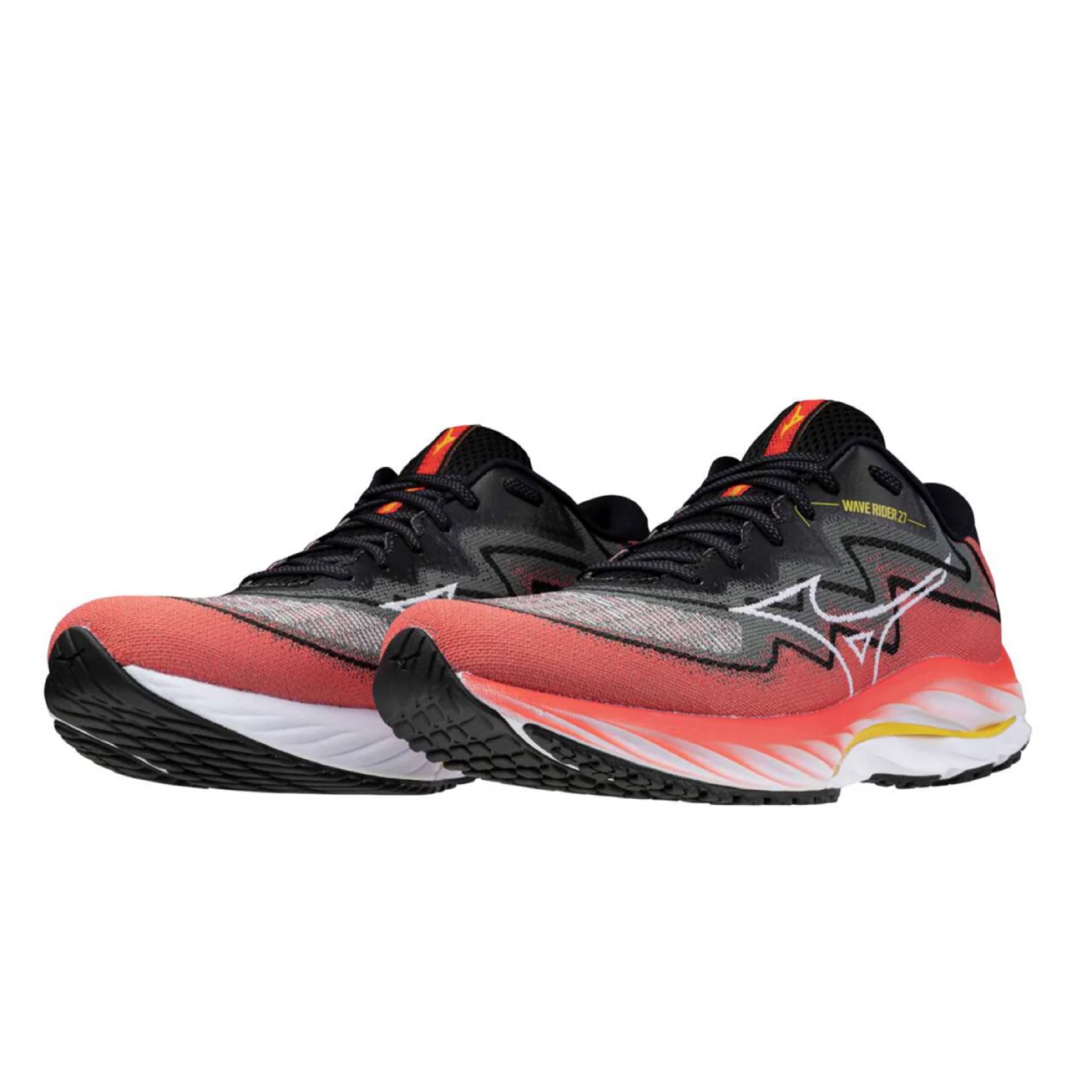 รองเท้าวิ่ง Mizuno Wave Rider 27 Knit ‘Turbulence’ (M9.5US)