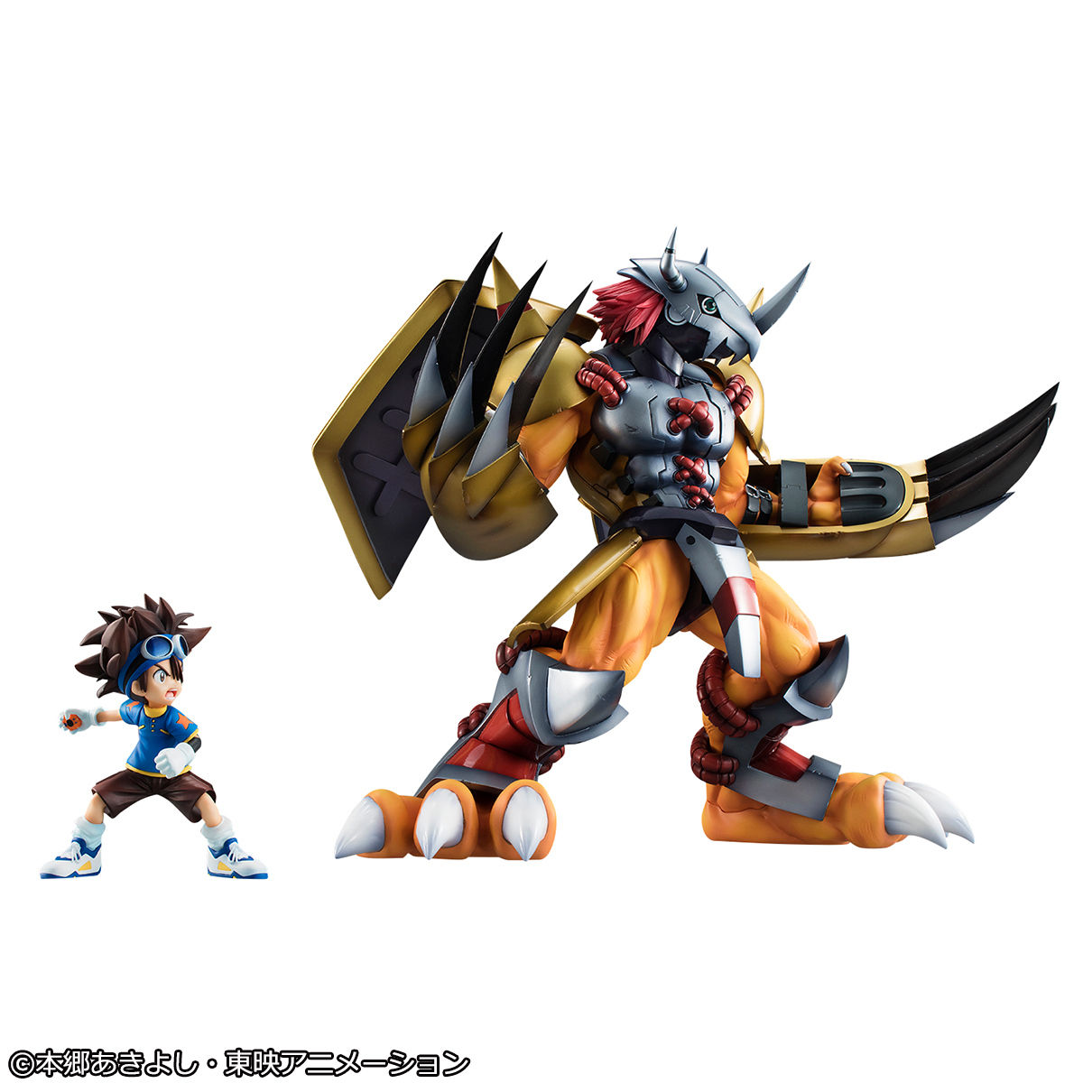 Precious G.E.M. series WarGreymon & Taichi Yagami