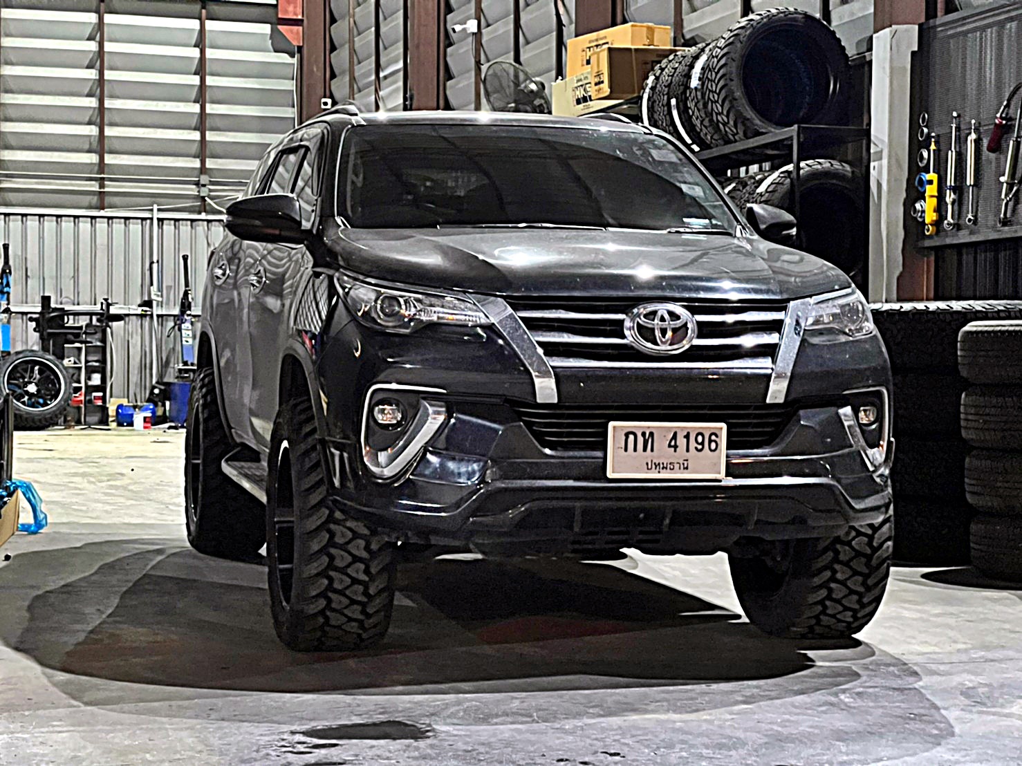 TOYOTA_FORTUNER_จองคิวมาจากปทุมธานี ทำทรงเมกาที่ STEP9