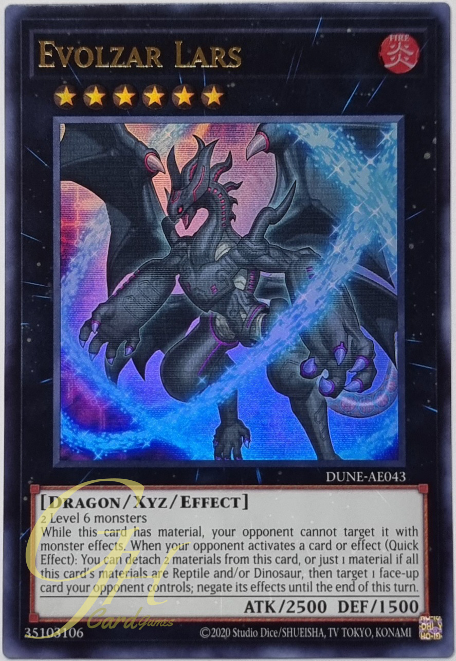 Yugioh [DUNE-AE043] Evolzar Lars (Ultra Rare)