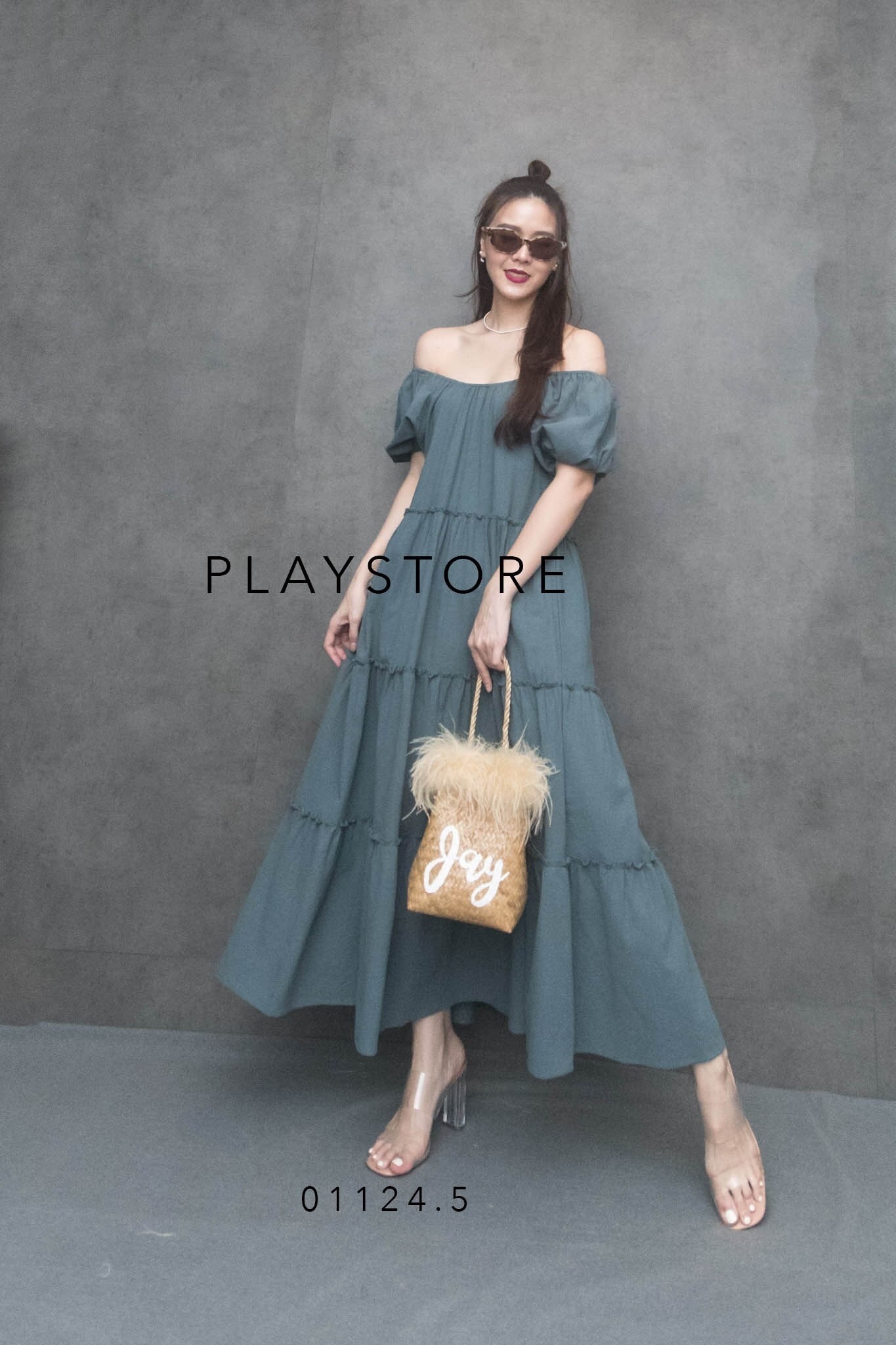 เดรสยาวแขนตุ๊กตา