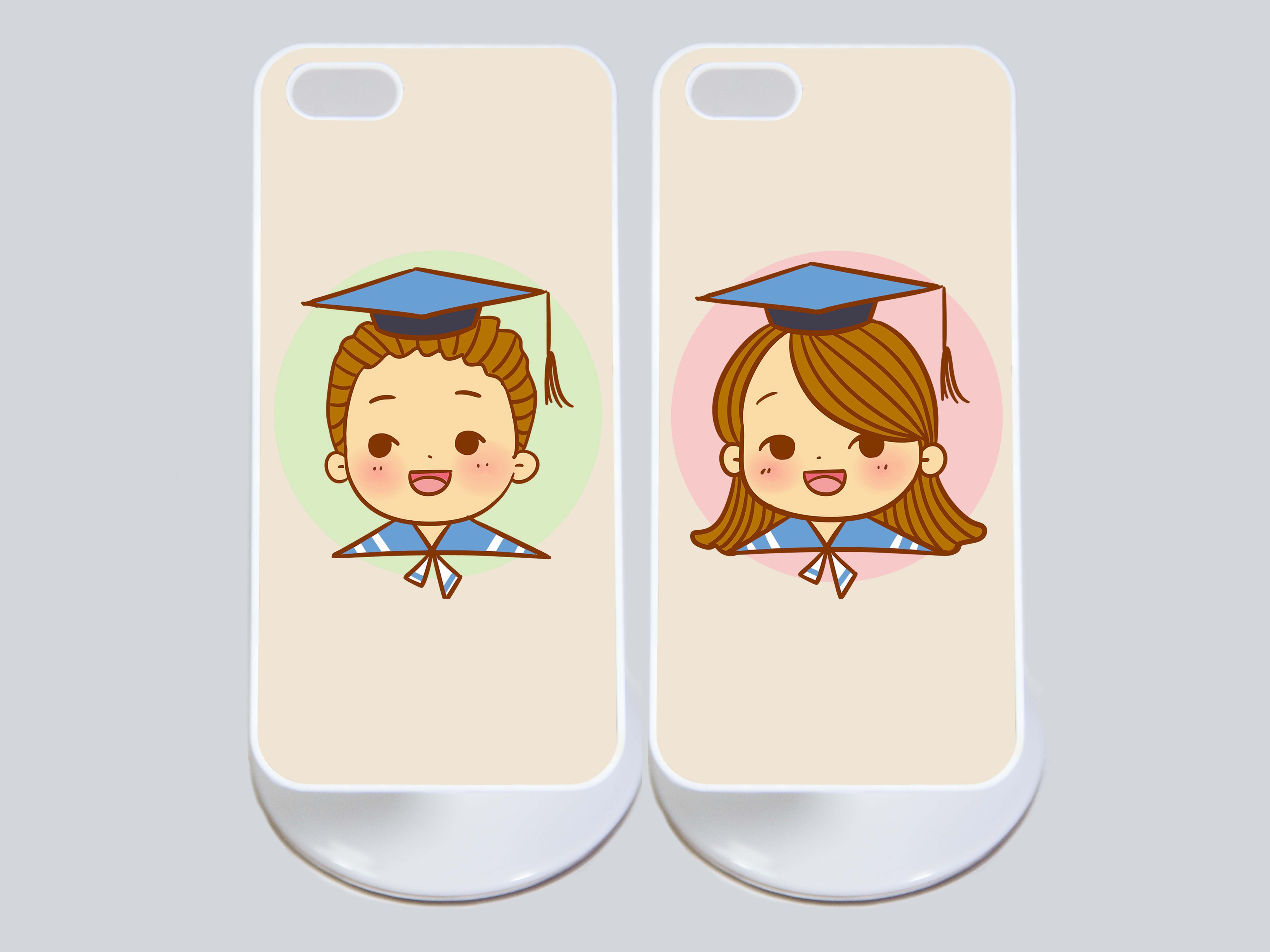 เคสสั่งทำ - ลายคู่ ลายการ์ตูน