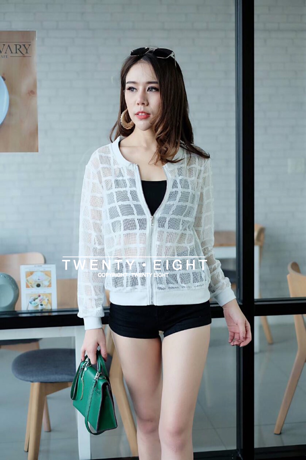 เสื้อแขนยาวผ้าซีทรู