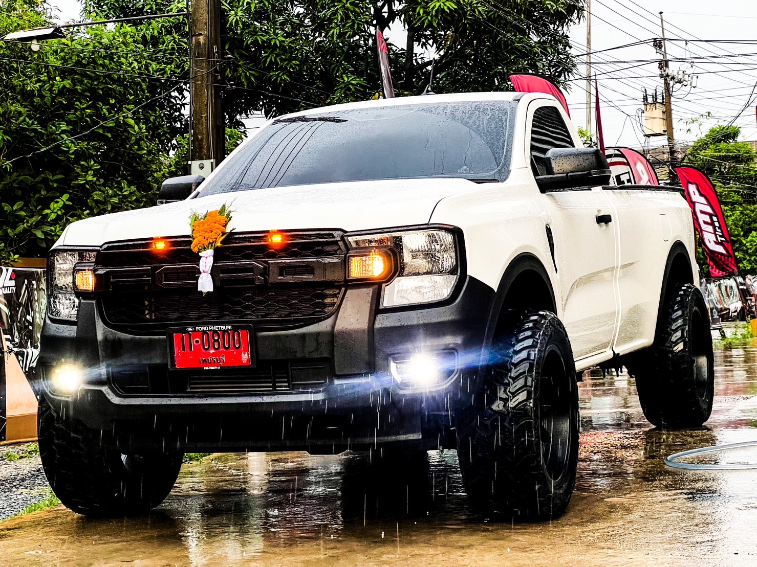 FORD RANGER ทะเบียนเพชรบุรี #ทรงเมกา