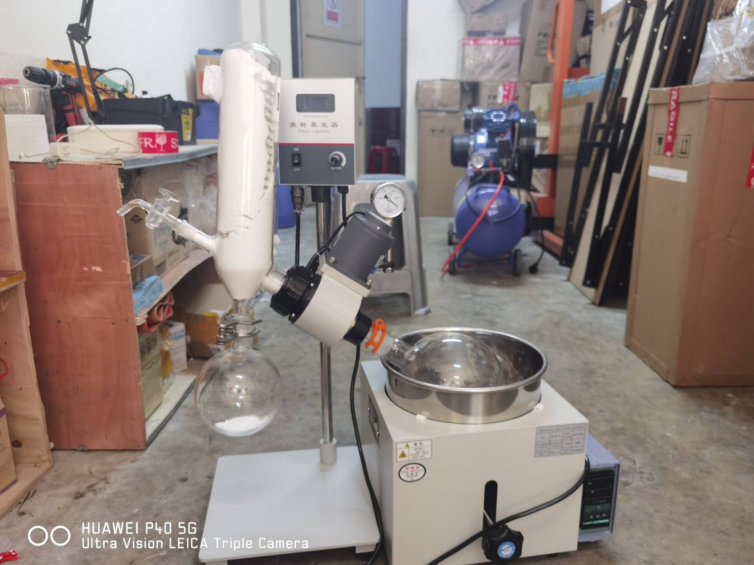 🌈เครื่องสกัด เครื่องกลั่นในห้องแล็บ สกัดน้ำมันหอมระเหย รุ่น RE-201D