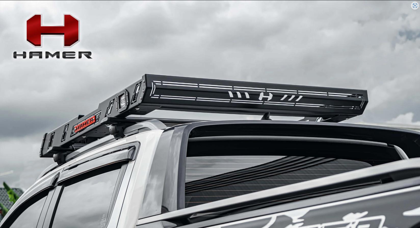 แร็คหลังคา รุ่น SOLAR ของรถ FORD RANGER NEXT GEN 2022+ FOR FORD RANGER NEXT GEN 2022