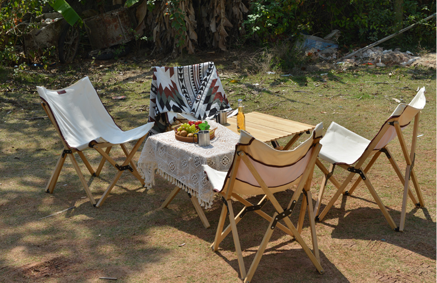 เก้าอี้ผ้าใบไม้ไผ่ WILDLAND BY MaxX EQUIP