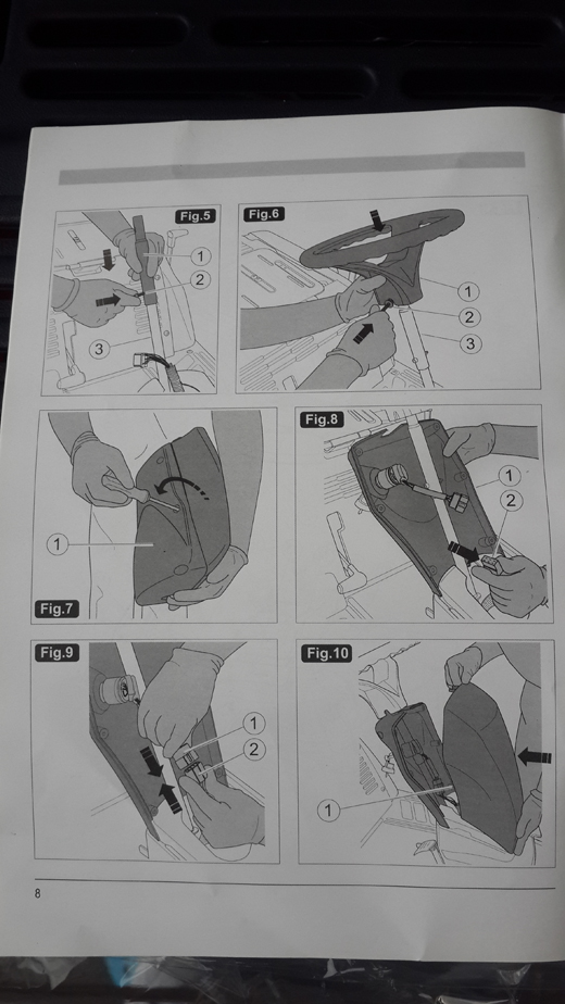 คู่มือประกอบรถตัดหญ้าKANTO รุ่น KT-XCH62AE