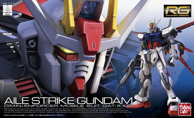 GAT-X105 Aile Strike Gundam (RG) (Gundam Model Kits)