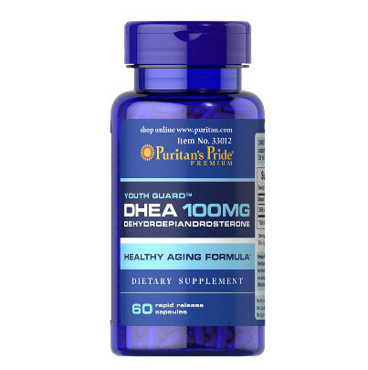 Puritan's Pride DHEA 100 mg 60 Capsules