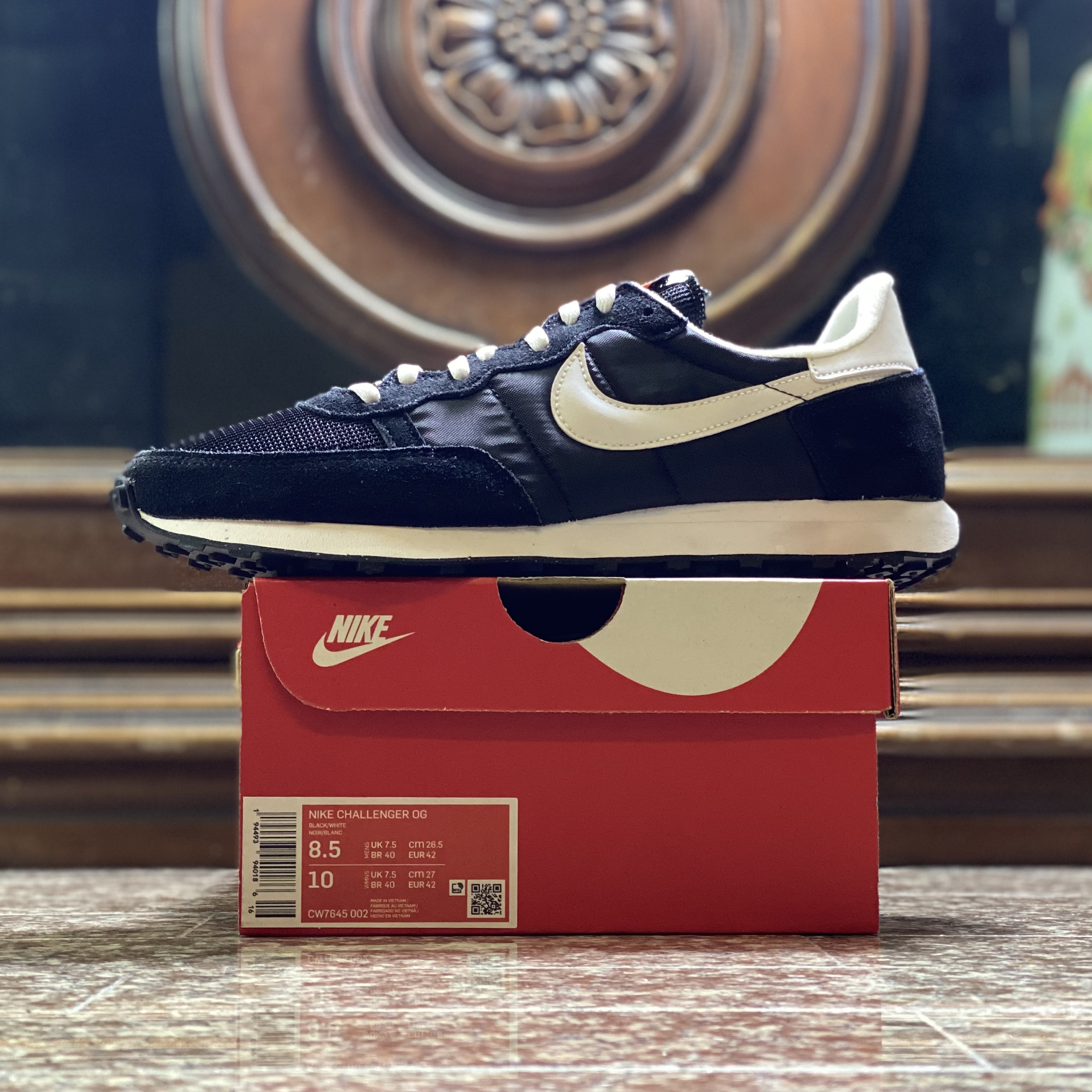 รองเท้า Nike Challenger OG ‘BLACK’ (M10US)