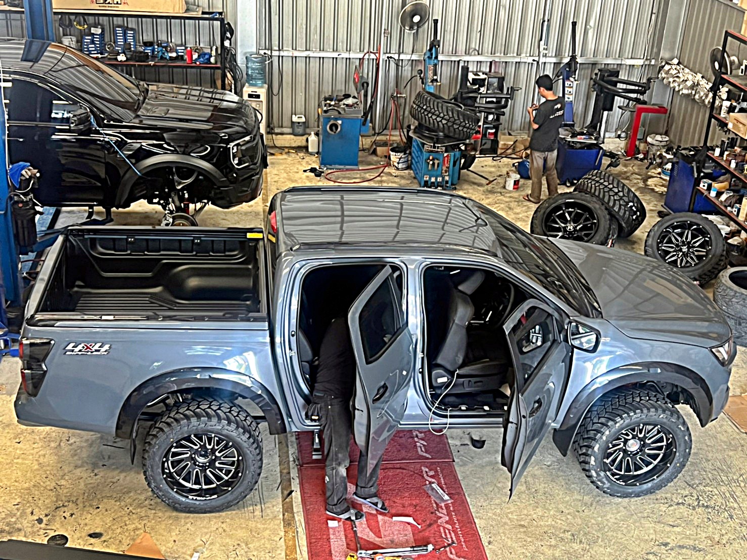 #D_MAX_จองคิวมาจากสมุทรสาคร ทำทรงเมกกาที่ STEP9