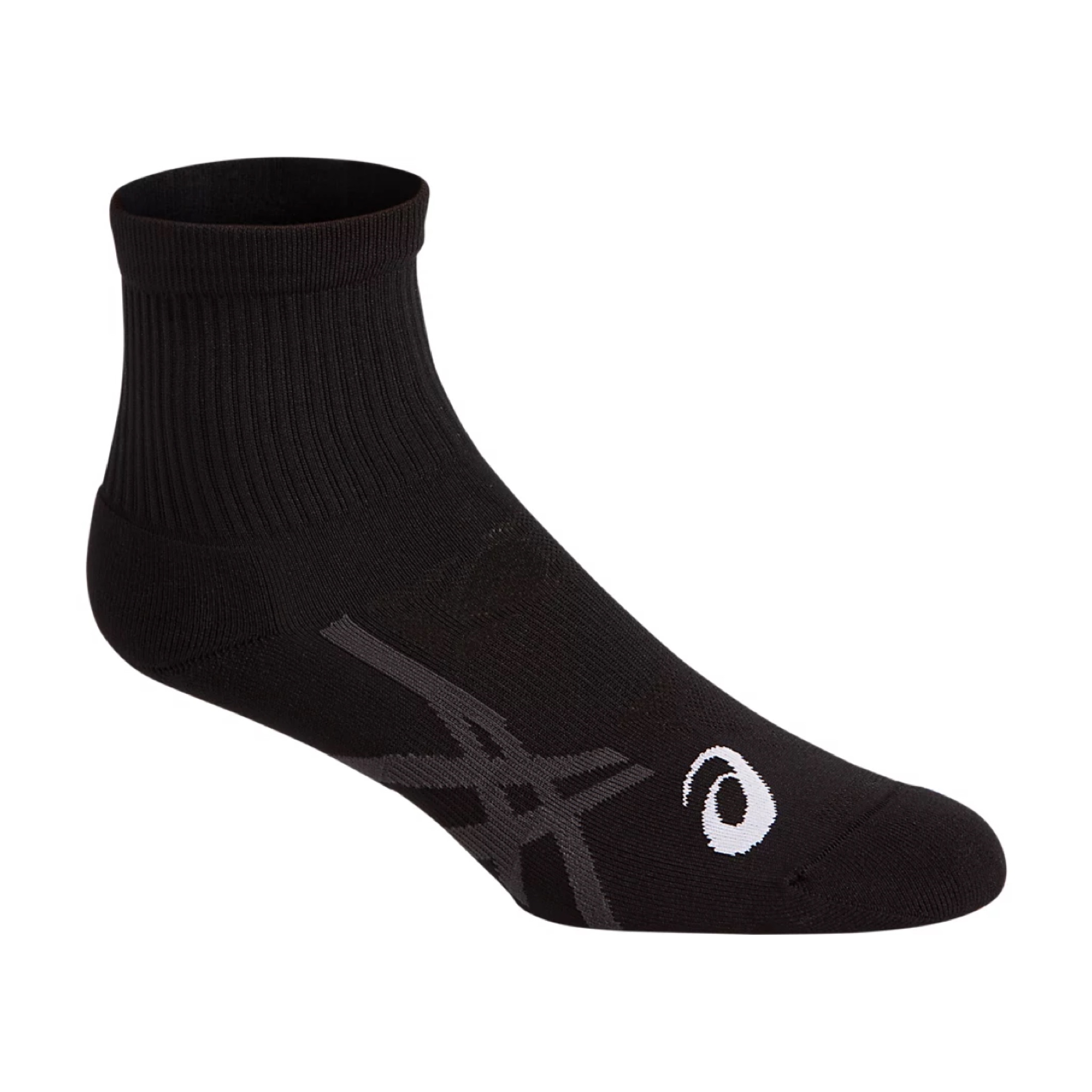 ถุงเท้าวิ่ง ASICS Road Quarter Running Socks ‘BLACK’ (M)