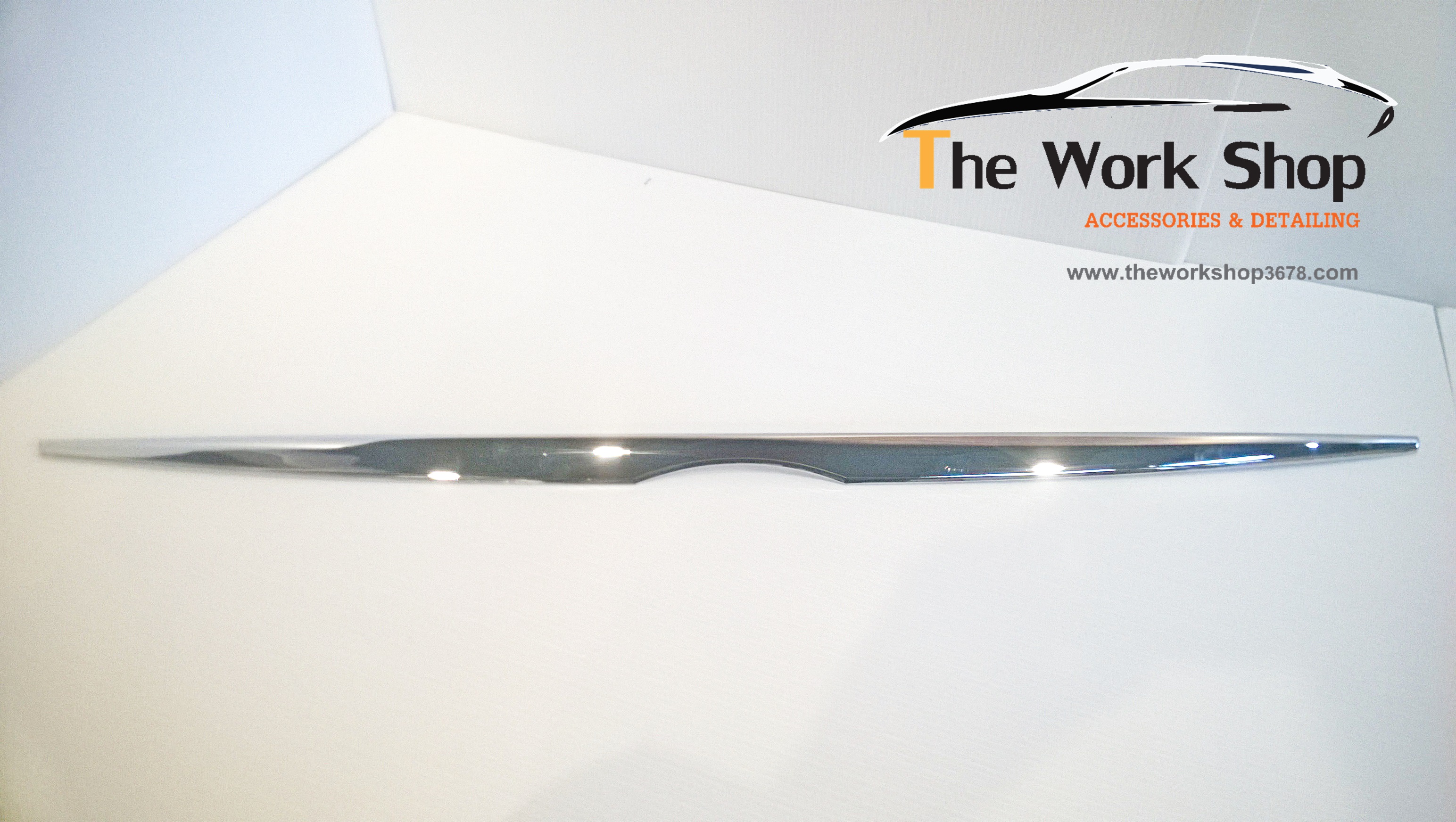 Chrome Front Streamer for Ecosport - โลครเมี่ยม แต่งคิ้วกระโปรงหน้า