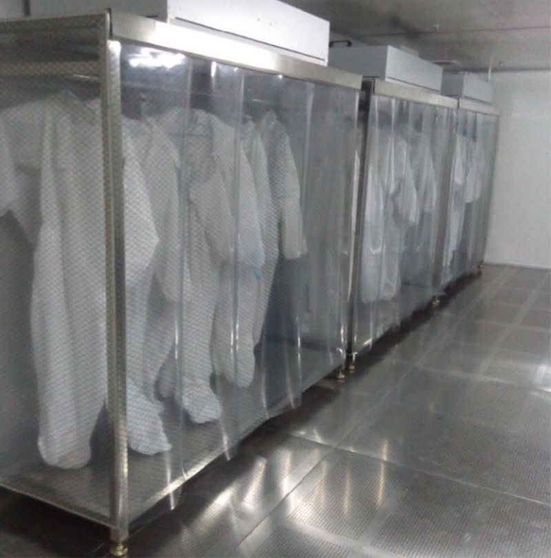 ตู้เก็บเสื้อผ้าคลีนรูม สะอาด ปลอดภัย M-ZLF