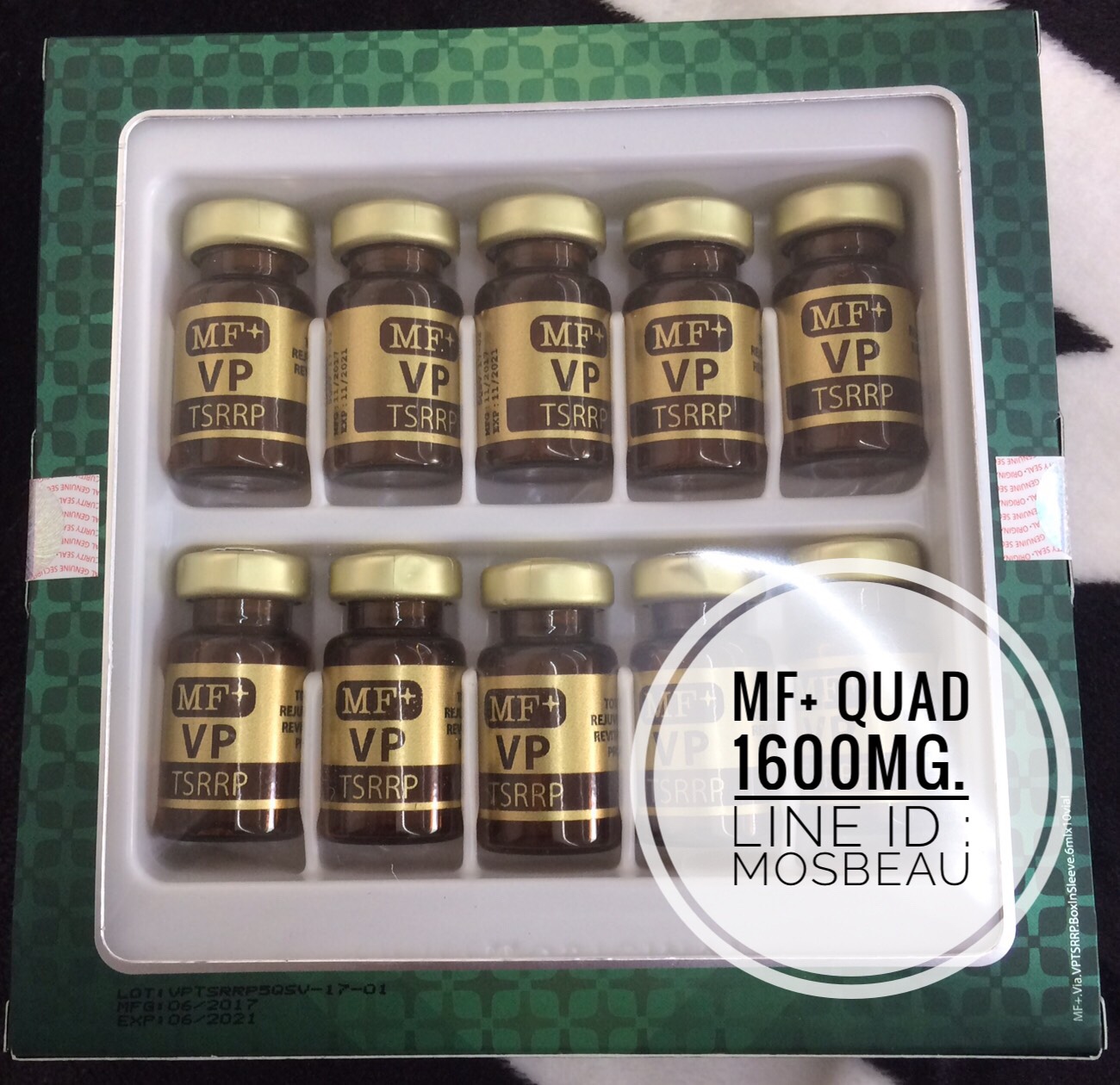 MF Plus VP TSRRP AF2 Total Skin Rejuvenation and Revitalization Program (Vegetal Placenta) Look And Feel Younger