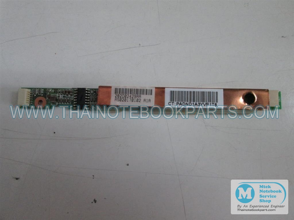 MT04444 อินเวอร์เตอร์ HP Pavilion TX1000, TX2000 - AS020170102, IV10123 LCD Inverter (มือสอง) ราคาชิ้นละ 250.00 บาท 2