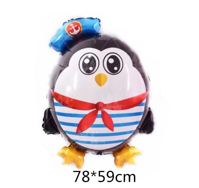ลูกโป่งฟอยเพนกวิน /Penquin Foil Balloon (78*59cm)