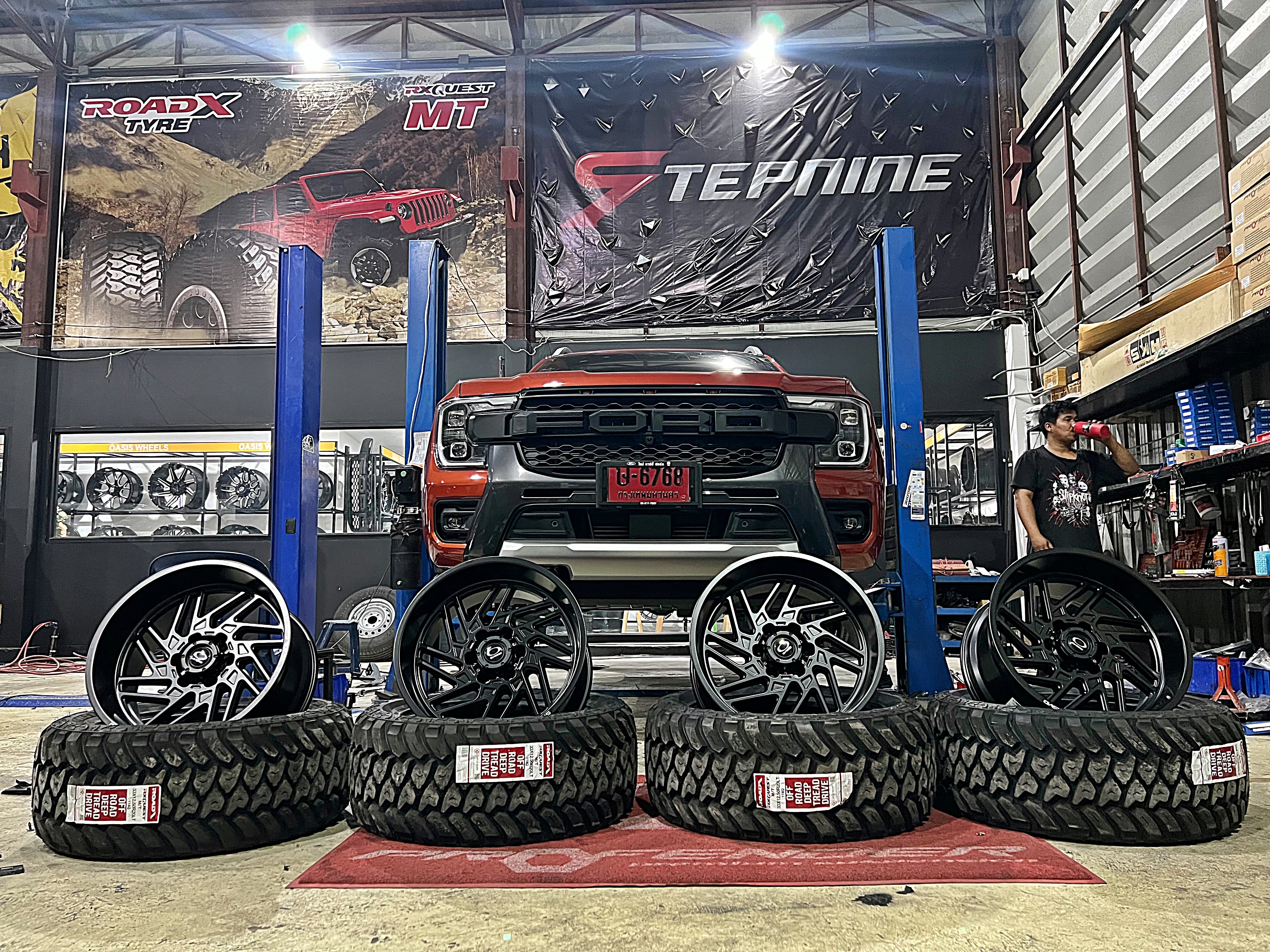 Ford wildtrak nextgen จองคิวมาจาก ภูเก็ต ทำทรงเมกา ครบชุดที่ STEP9